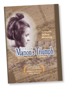 Highly Acclaimed DVD MARION'S TRIUMPH - SURVIVING HISTORY'S NIGHTMARE "Editor's Choice" - American Library Association's BOOKLIST